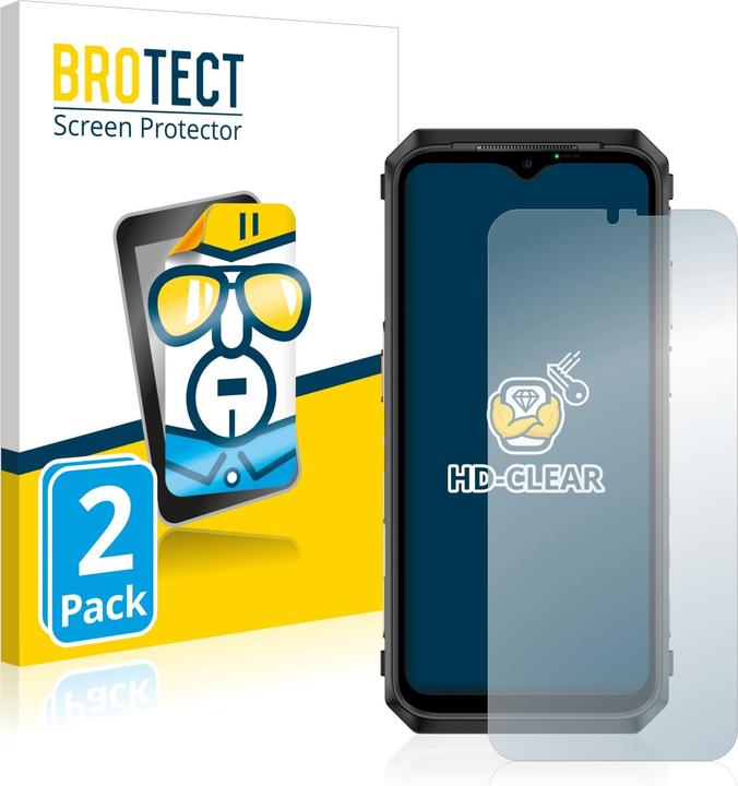 Brotect Pellicola Protettiva Opaca Per Ulefone Armor X8: Antiriflesso E Anti-Impronta (2 Pezzi) - 2