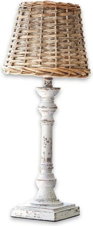 Produktbild Loberon Tischlampe Noelie braun/antikweiss (E27)