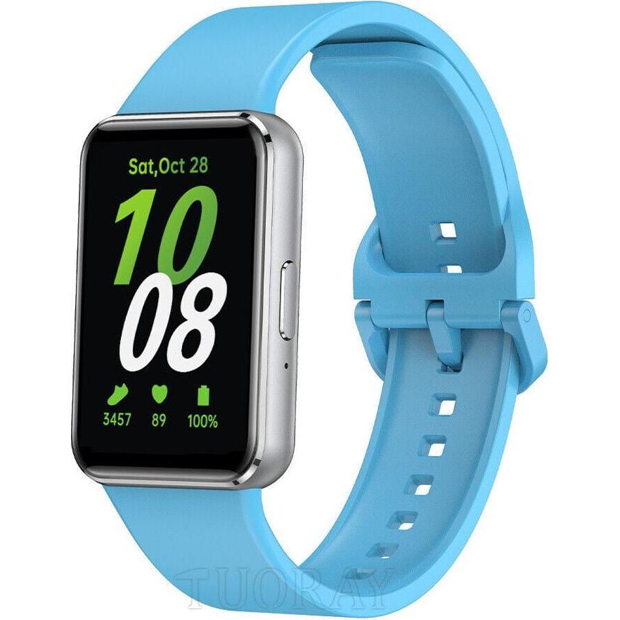 Strap-it Silikonarmband (Silikon), Uhrenarmband, Blau