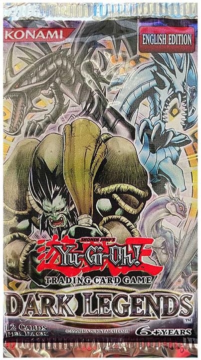 Actual product image Yu-Gi-Oh Dark Legends 2-Pack Blister (Gorz Promo Card) -! (English, Booster Pack)