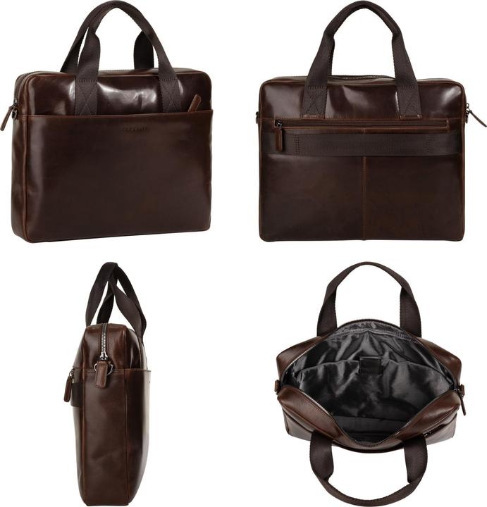 Actual product image Bugatti Briefcase ROMANO (17")