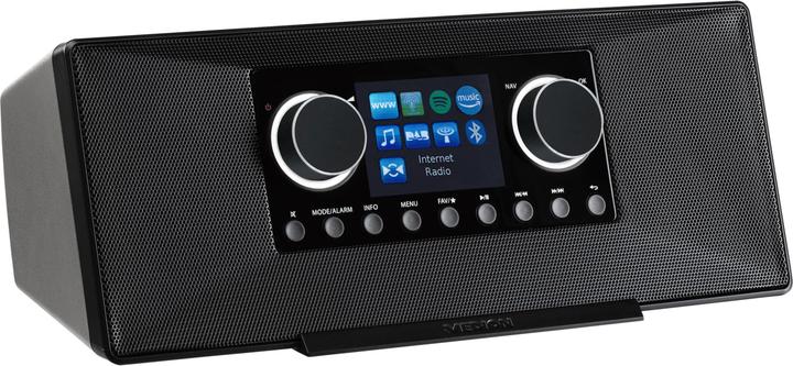 Image du produit Medion P85333 - DAB+ internetradio - Wifi - FM-ontvangst - Zwart (DAB+ DAB, AM, FM, MF, WiFi)