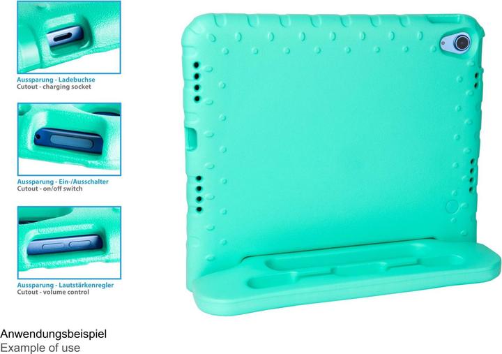 Produktbild Good Connections Tablet-Schutzhülle mit Kickstand (Apple iPad 2022 (10. Gen))