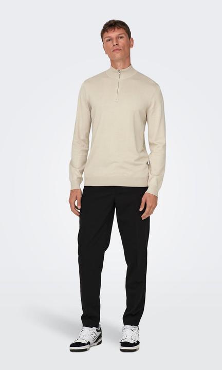 Produktbild Only & Sons Halbreissverschluss- Strickpullover (XL)