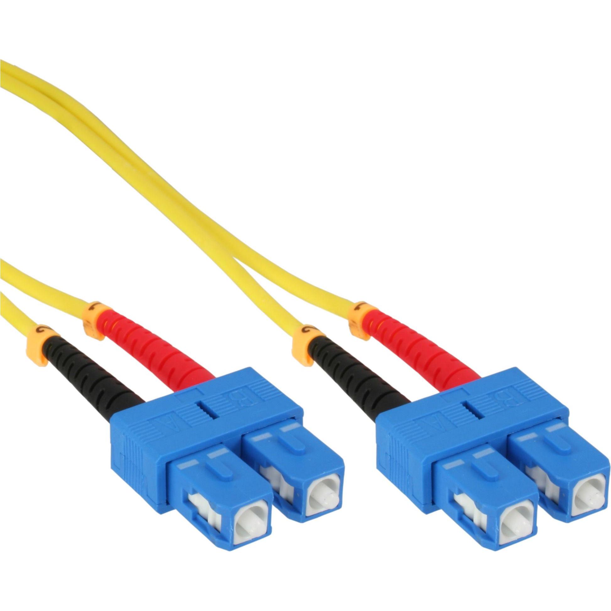 InLine LWL Duplex Kabel (CAT7, 10 m), Netzwerkkabel