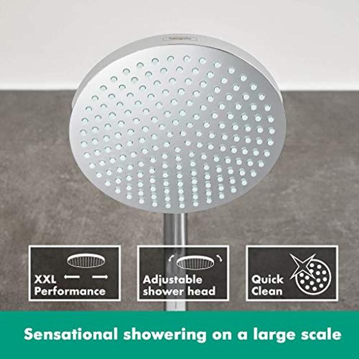 Actual product image hansgrohe Crometta S shower system 240 1 spray type water-saving 9 l/min Reno