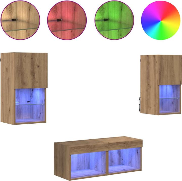 Actual product image vidaXL TV-Schränk (30 x 30 x 60 cm)