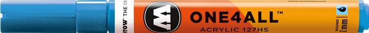Actual product image Molotow Permanent marker One4All 127 HS refillable 2mm shock blue (Shock blue, 2 mm, 1 x)