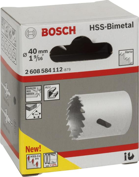 Immagine prodotto Bosch Professional Zubehör Sega a tazza 40 mm Accessori 260 (40 mm)