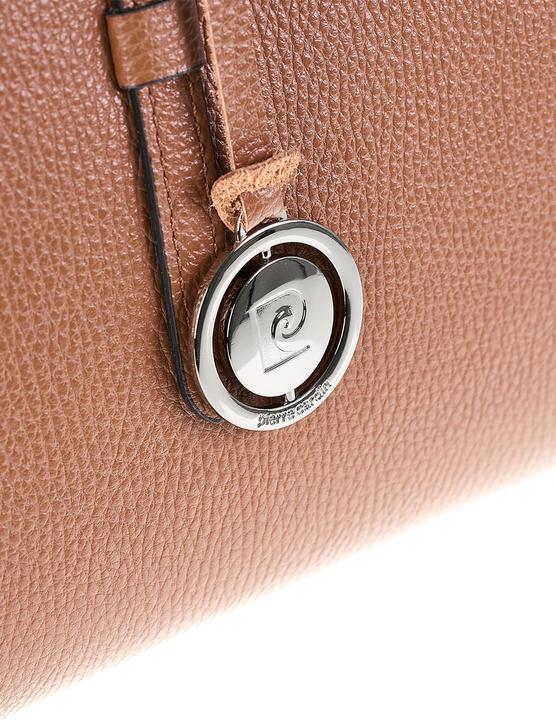 Actual product image Pierre Cardin Damen Handtasche Made In Italy - Modell Valeria Nova - 100% Leder - 42.0 X 21.5 X 12.5 Cm