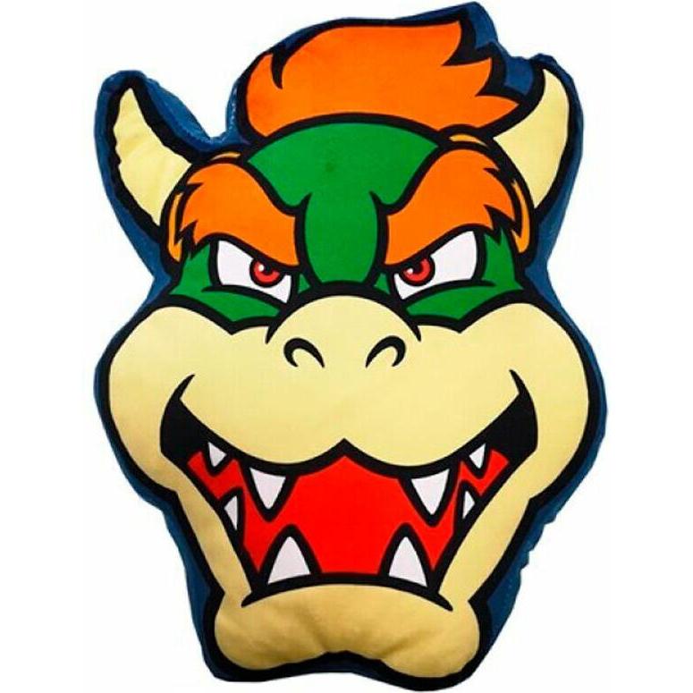 Thumbnail - GED Cuscino Super Mario Bros Bowser 3D 40cm, Weiteres Gaming Zubehör