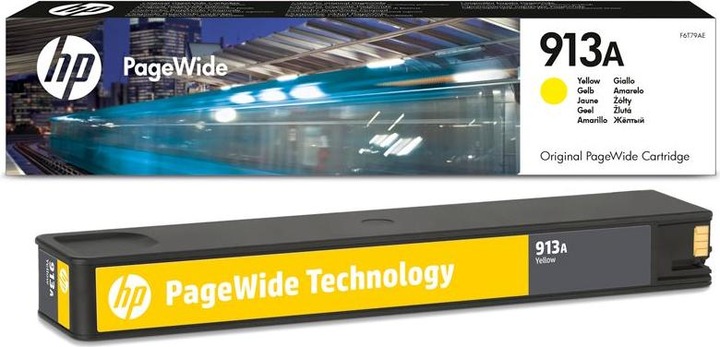 Actual product image HP 913a (Y)