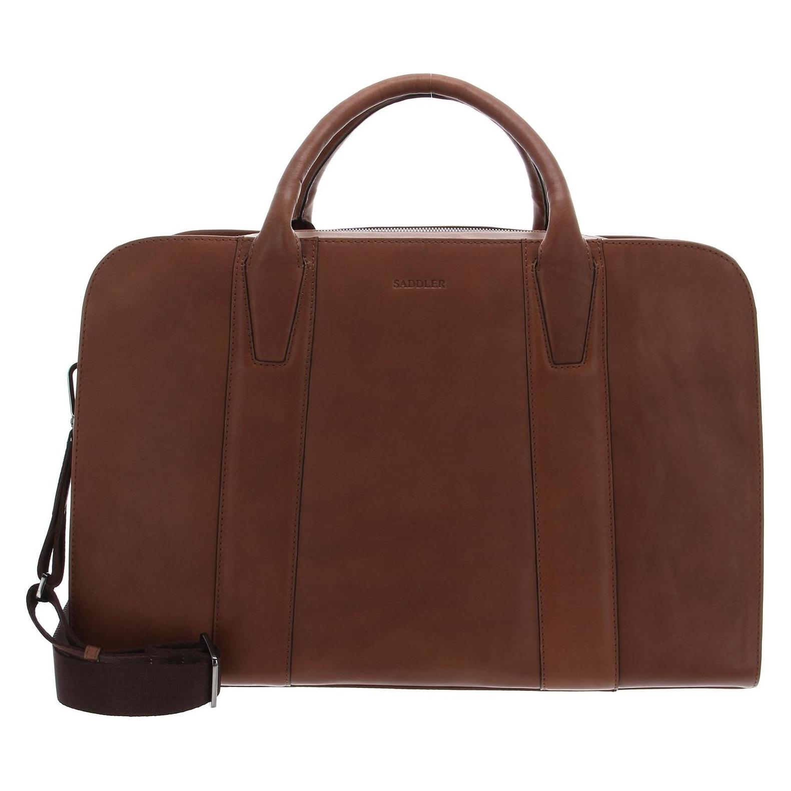 Saddler, Herren, Tasche, Sao Leather Bag, Braun