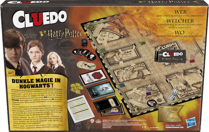Produktbild Hasbro Gaming Cluedo: Wizarding World Harry Potter (Deutsch)