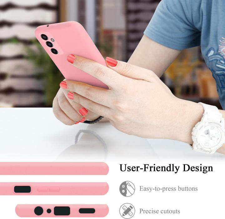 Image du produit Cadorabo TPU Liquid Silicone Case Housse pour Samsung Galaxy M13 4G (Samsung Galaxy M13)