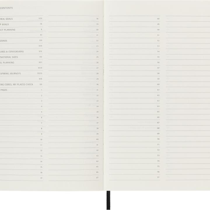 Produktbild Moleskine Professionelles Notizbuch L/A5, Soft Cover, Schwarz (A6, Liniert, Weicher Einband)