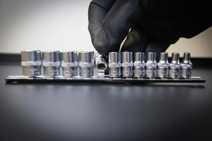 Immagine prodotto BGS Gioco di doppie pentole | 6,3 mm (1/4") | in pouces | 12 pezzi