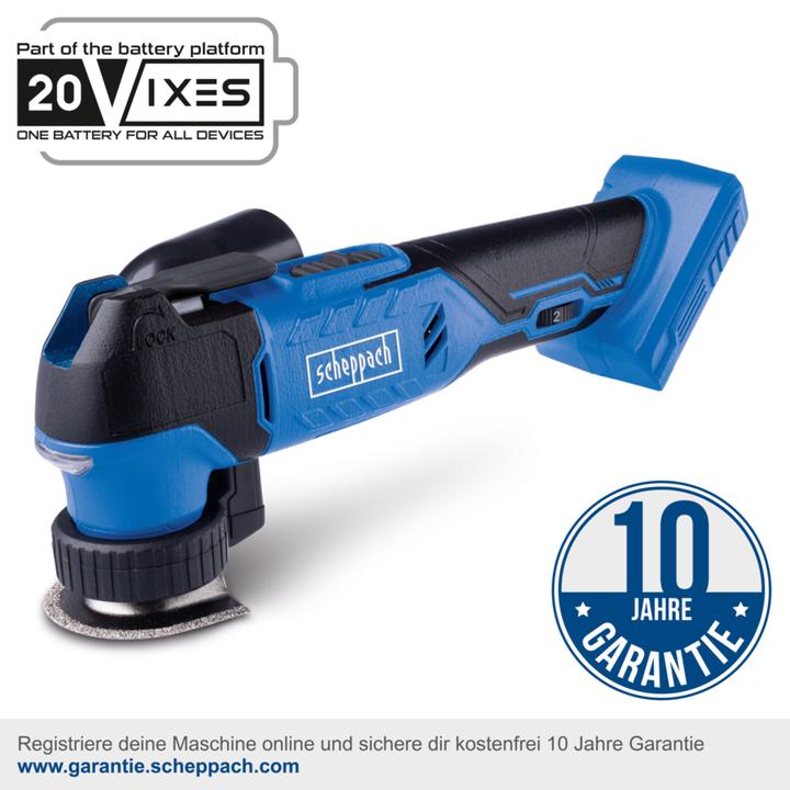 Immagine prodotto Scheppach Akku-Multifunktionswerkzeug C-MT40-X