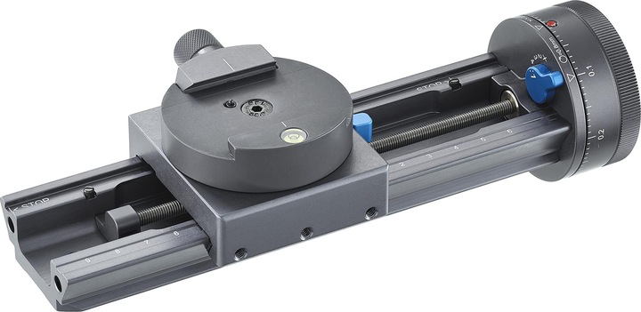 Actual product image Novoflex Castel M adjustment slide with focus wheel (Sleds)