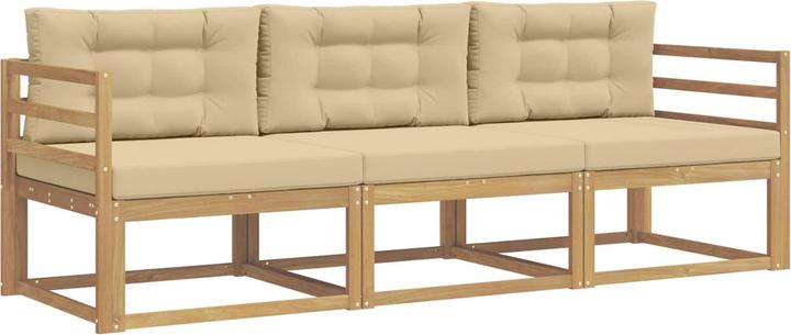 Beige, Braun, Weiss