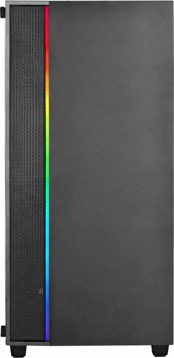Actual product image Spire Enclosure Vision 7038 RGB +3x 12cm RGB FANS (ATX, mATX)