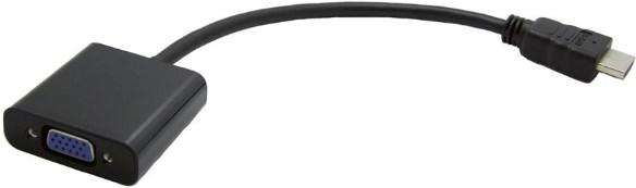 Image du produit Value Câble adaptateur HDMI - VGA, ST/BU (15 cm)