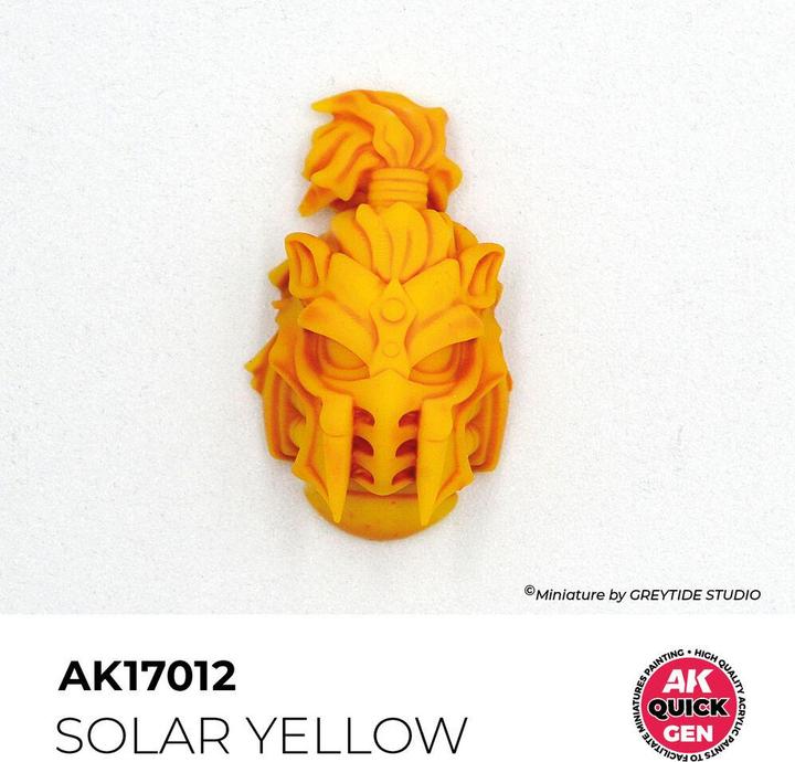 Productafbeelding AK Interactive Pot de Quick Gen - Solar Yellow (18 ml) (18 ml)