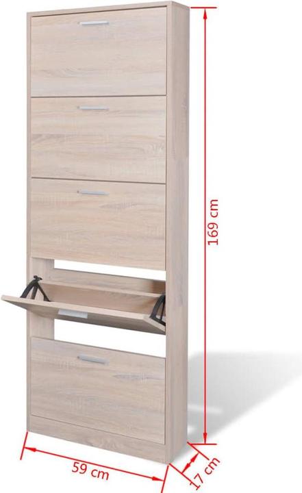 Produktbild vidaXL Emerald (59 x 17 x 169 cm)