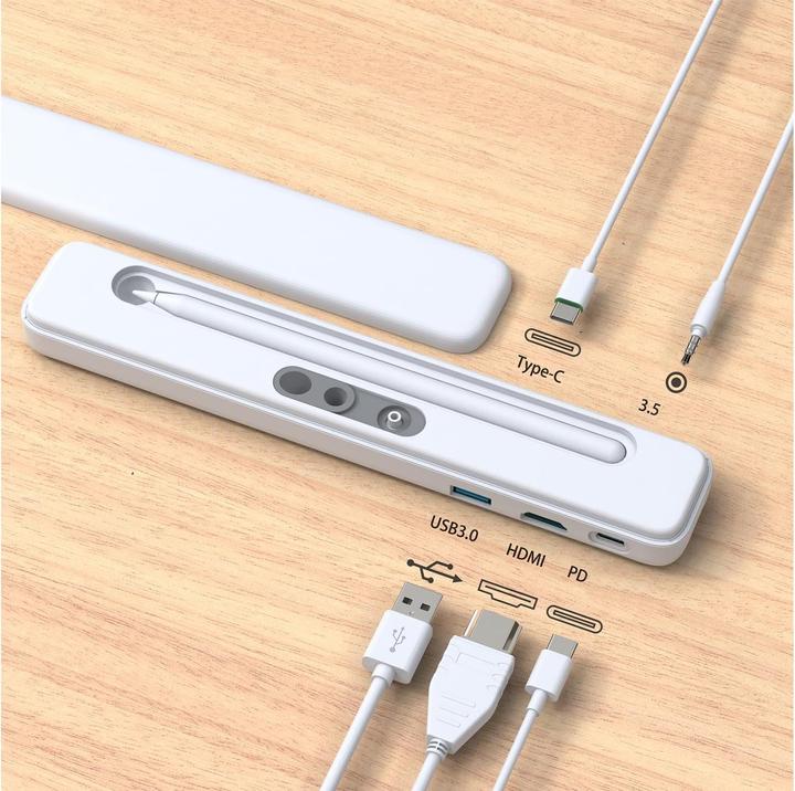 Produktbild 4smarts 4in1 Hub mit Etui (USB-C)