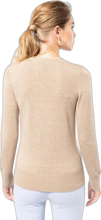 Produktbild Kariban Pullover mit V-Ausschnitt Damen (S)