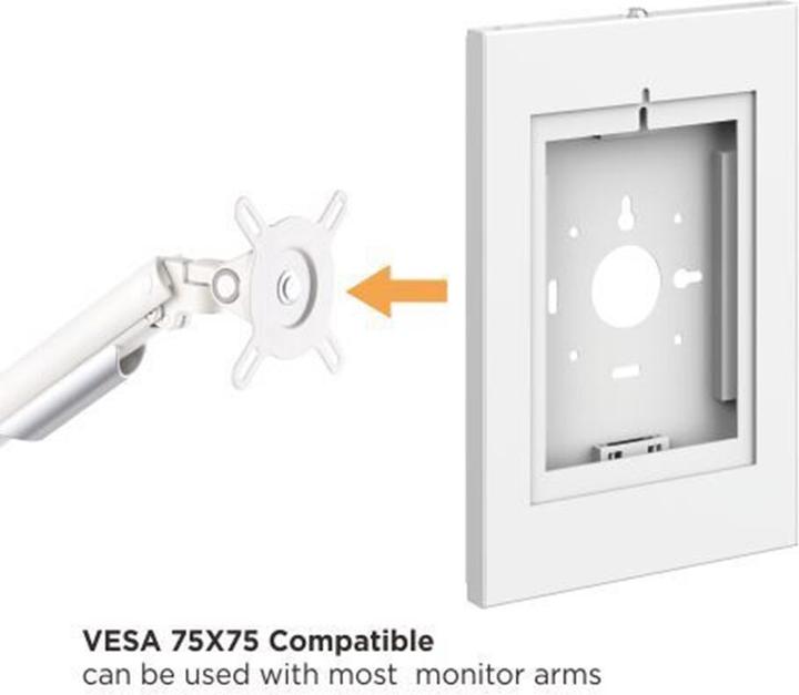 Actual product image Maclean Wall mount tablet hanger MC-474W