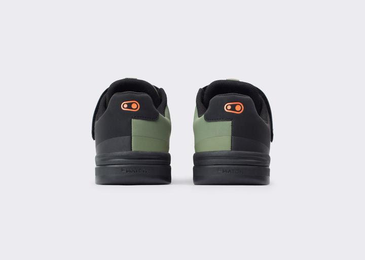 Actual product image Crankbrothers Stamp Shoe, Speedlace, green/orange/black (37.5)