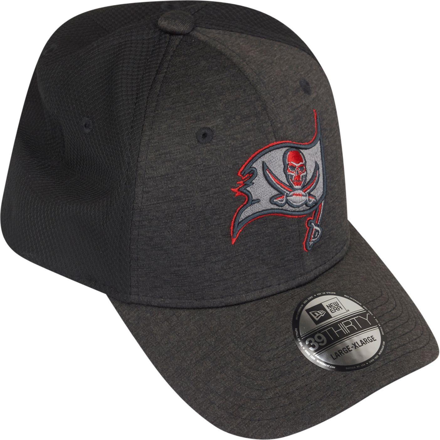 Thumbnail - New Era, Herren, Cap, 39Thirty Cap - SHADOW Tampa Bay Buccaneers - S/M, Grau, (M)