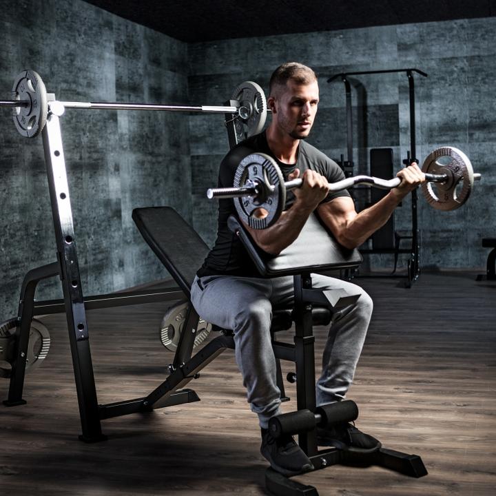 Image du produit Gorilla Sports Barre de curl
