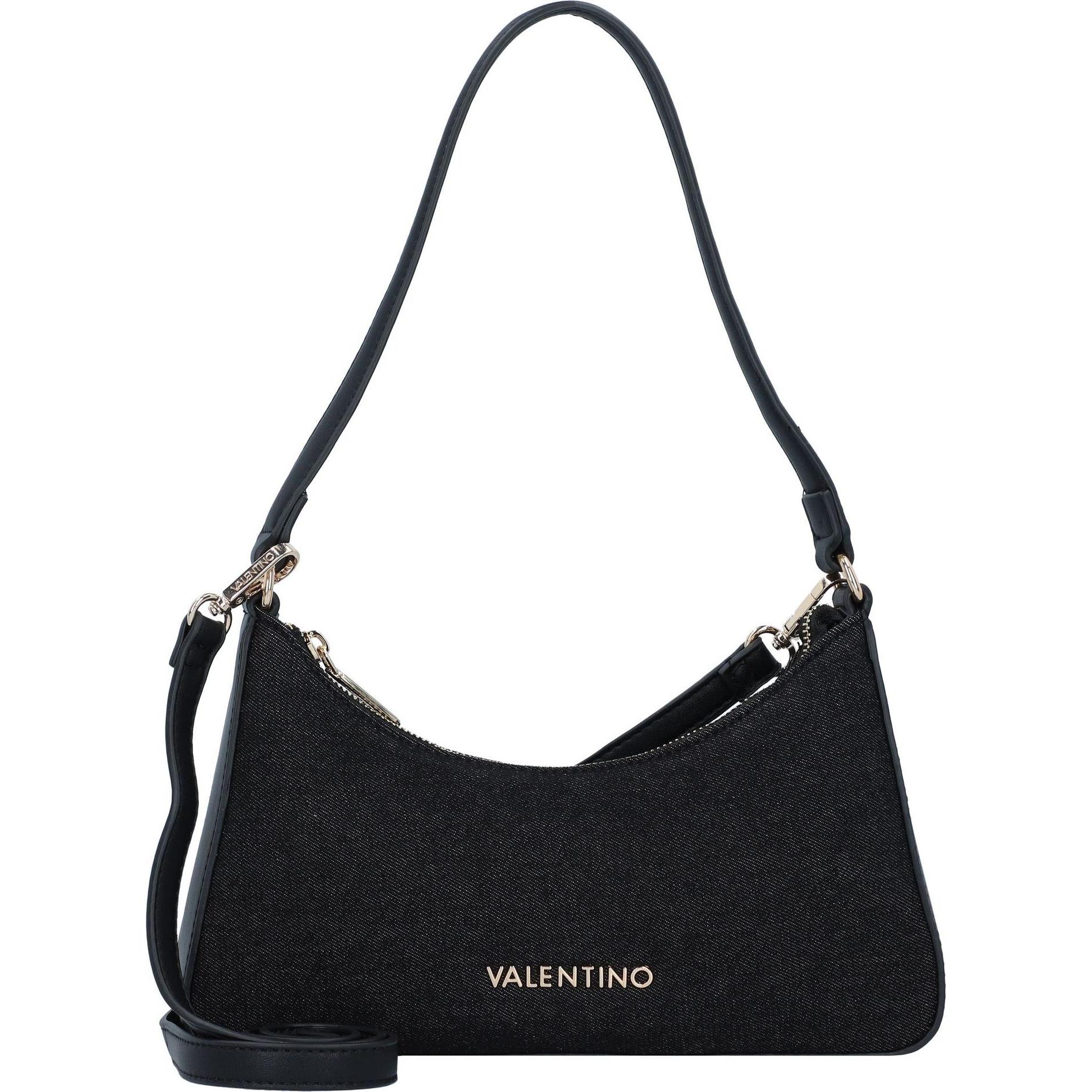 Valentino, Handtasche, Kelly Schultertasche 27.5 cm, Schwarz