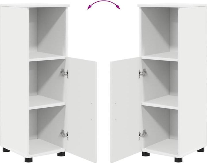 Actual product image vidaXL Badezimmeraufbewahrung (30 x 35 x 95 cm)