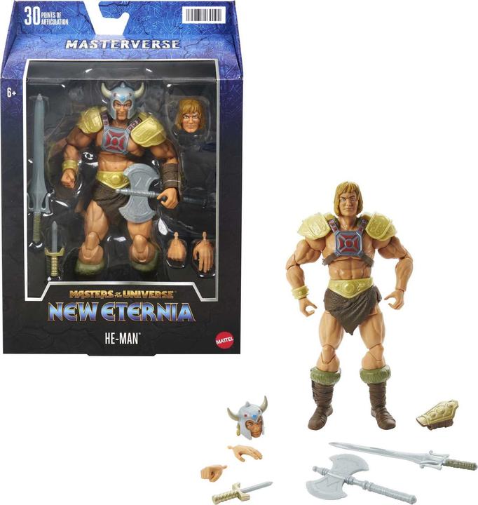 Actual product image Masters of the Universe Masterverse Eternia He-Man