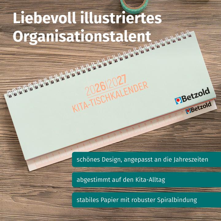 Actual product image Betzold KITA-Tischkalender