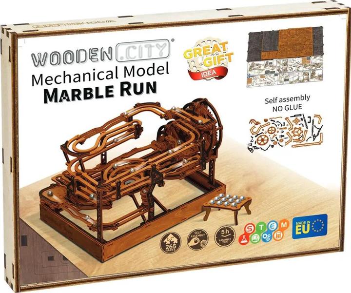 Actual product image WoodenCity Holzmodel 3D Marble Run
