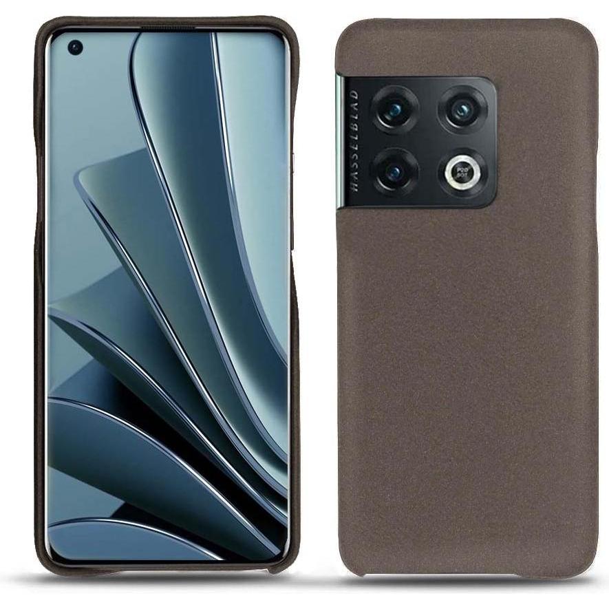 Noreve Lederschutzhülle (OnePlus 10 Pro), Smartphone Hülle, Grau