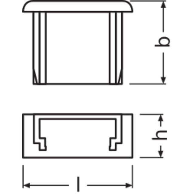 Thumbnail - Ledvance, Zubehör Beleuchtung, Endkappe