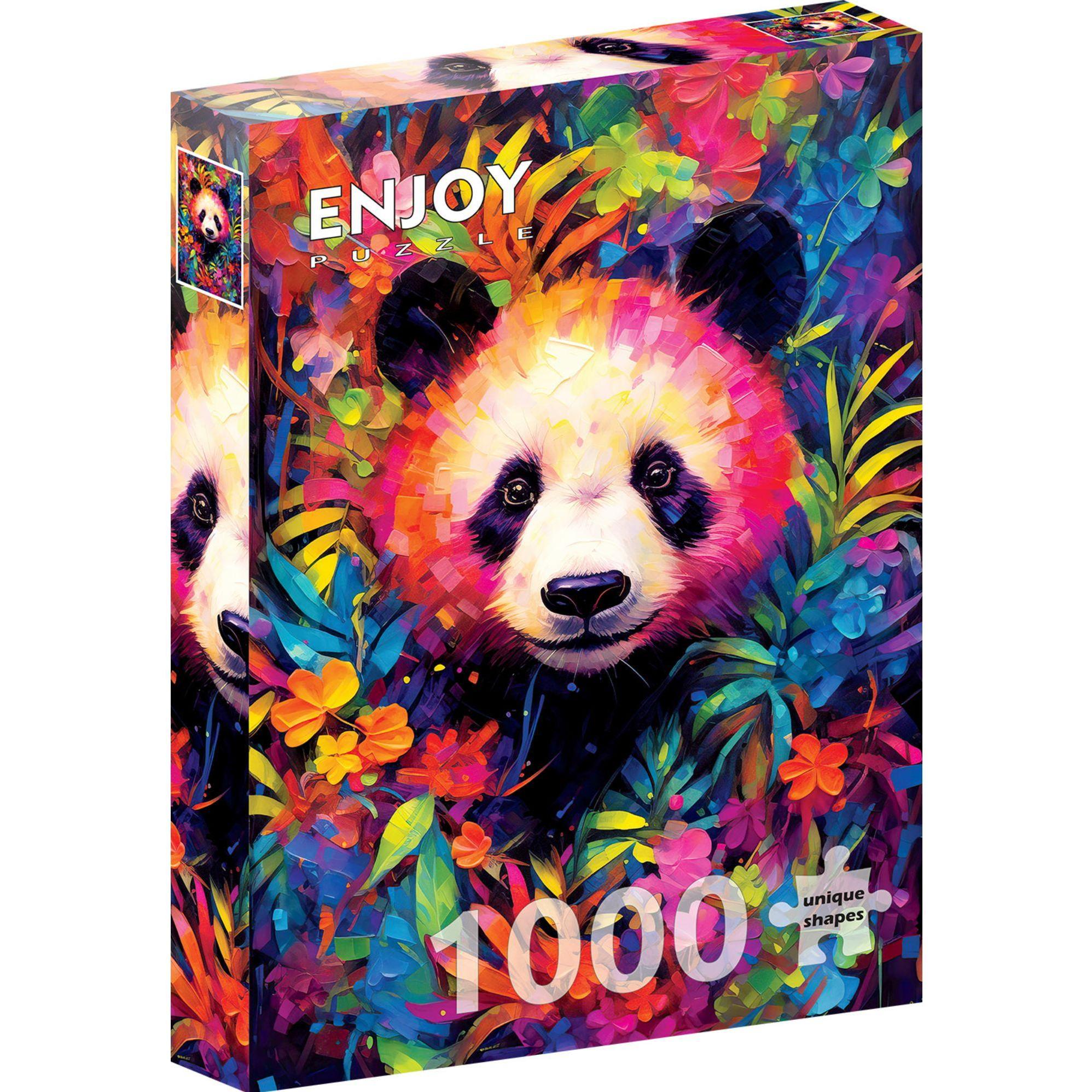 Thumbnail - Enjoy Puzzle Puzzle 1000 Teile - Verspieltes Pandajunges (1000 Teile)