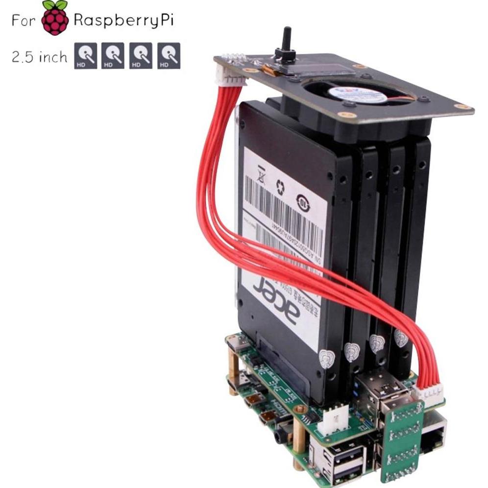 Allnet Raspberry Rock Pi 4, Scheda + Kit di sviluppo