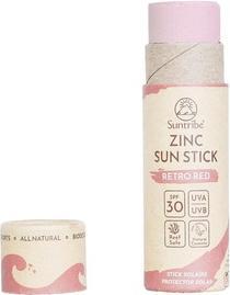 Actual product image Suntribe Bio-Sonnenstift Retro Red (Sun stick, Sun cream face, SPF 30, 33 ml, 1 g)