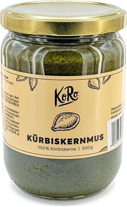 KoRo Pumpkin seed puree made from roasted pumpkin seeds (500 g)