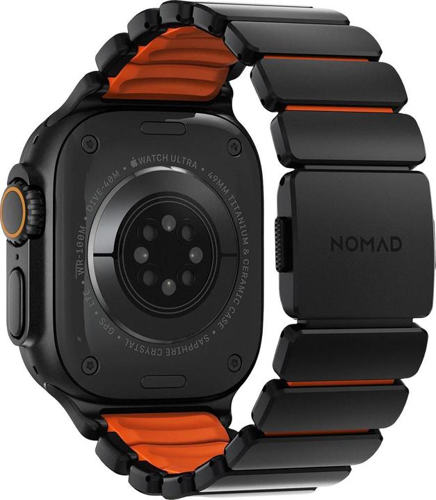 Actual product image Nomad Stratos Band (44 mm, 45 mm, 46 mm, 49 mm, FKM, Titanium)
