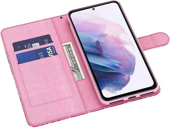 Immagine prodotto Cover-Discount Custodia effetto glitter farfalla blu (Samsung Galaxy S24)