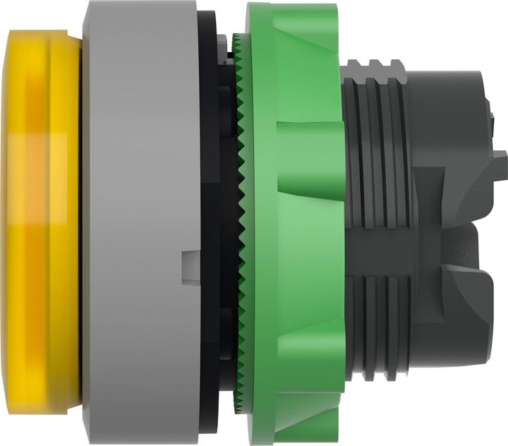 Actual product image Schneider Electric Illuminated pushbutton, front, protruding, ZB5AW183C0