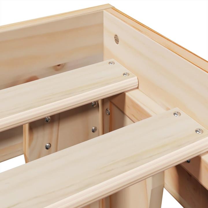 Actual product image vidaXL Bettgestell (150 x 200 cm)