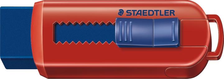 Productafbeelding Staedtler 525 PS1 S PVC-vrije gum met kunststof hulzen - Assorti Kleuren (Verpakking van 12)